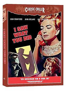 I SAW WHAT YOU DID (ES GESCHAH UM 8 UHR 30) (Deutsche Blu-Ray Premiere) - CLASSIC CHILLER COLLECTION # 15 - LIMITED EDITION von Ostalgica  | DVD | Zustand sehr gut