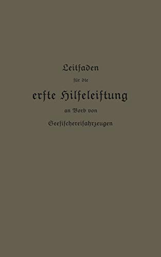 Leitfaden für die erste Hilfeleistung an Bord von Seefischereifahrzeugen