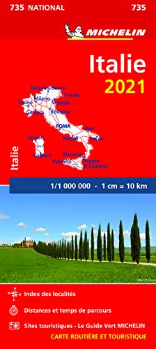 Carte Michelin Italie 2021