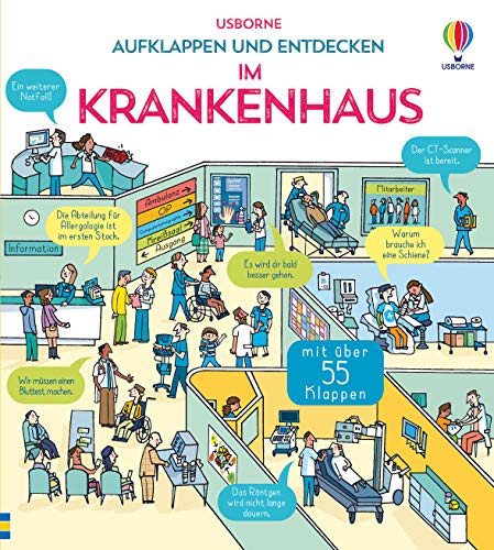 Aufklappen-und-Entdecken-Reihe   Aufklappen und Entdecken Im Krankenhaus - Katie Daynes Dr Zoe Fritz Gebunden
