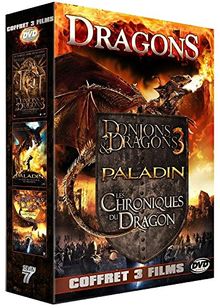 Coffret dragons : les chroniques du dragon ; paladin ; donjons et dragons 3, le livre des ténèbres [FR Import]