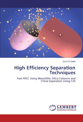 High Efficiency Separation Techniques: Fast HPLC Using Monolithic Silica Columns and Chiral Separation Using CZE