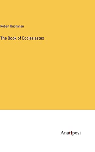 The Book of Ecclesiastes