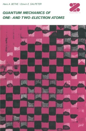 Quantum Mechanics of One- and Two-Electron Atoms