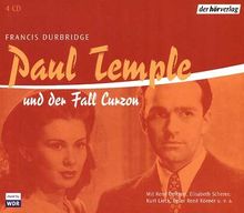 Paul Temple und der Fall Curzon/4 CDs.