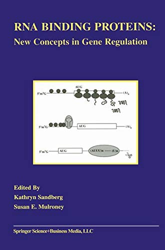 RNA Binding Proteins: New Concepts in Gene Regulation (Endocrine Updates, 16, Band 16)