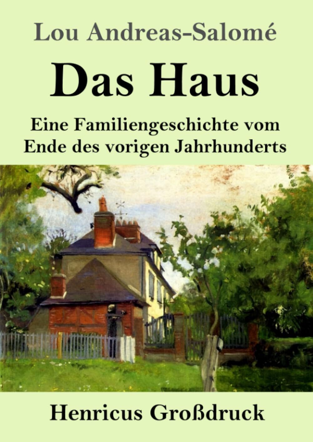 Das Haus (Großdruck)