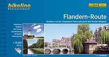 Flandern-Route: Rundtour auf der Vlaanderen Fietsroute durch den Norden Belgiens. 830 km, 1:75.000, wetterfest/reißfest, GPS-Tracks Download, LiveUpdate (Bikeline Radtourenbücher)