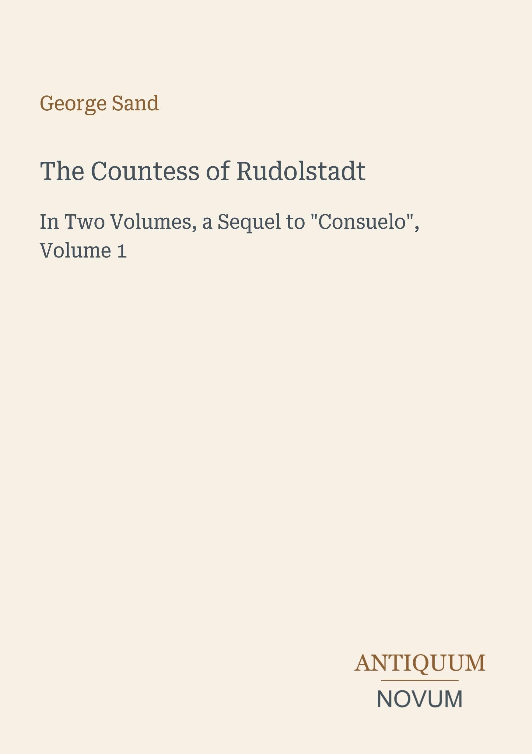 The Countess of Rudolstadt