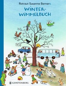 Winter-Wimmelbuch - Sonderausgabe: Pappausgabe mit echter Buchdecke