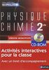 PHYSIQUE-CHIMIE 2E CD-ROM: Version Monoposte