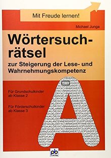 Wörtersuchrätsel zur Steigerung der Lese- und Wahrnehmungskompetenz