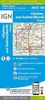 Chalon sur Saone (Nord) - Chagny 1 : 25 000 Carte Topographique Serie Bleue Itineraires de Randonnee