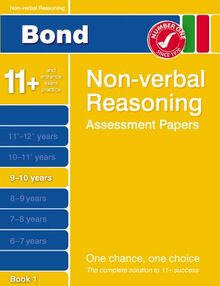 Bond Third Papers in Non-verbal Reasoning 9-10 Years