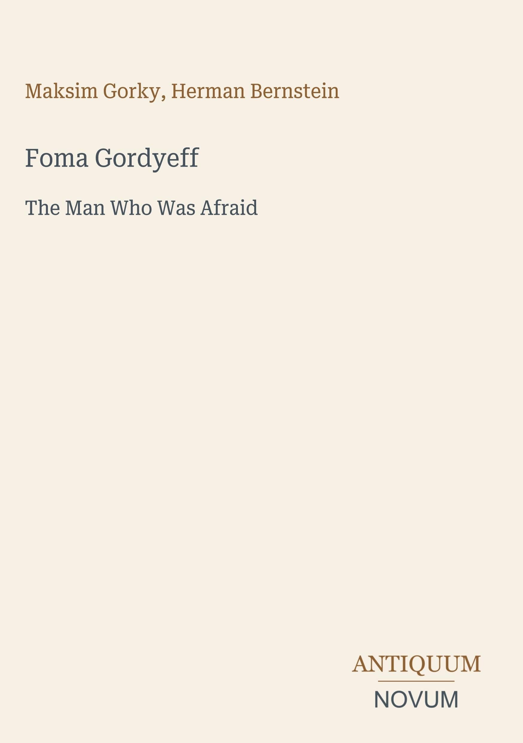 Foma Gordyeff