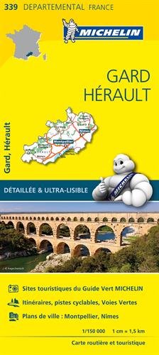 Gard Herault 11339 Carte 039 Local 039 France Michelin Kaart Von Collectif Michelin