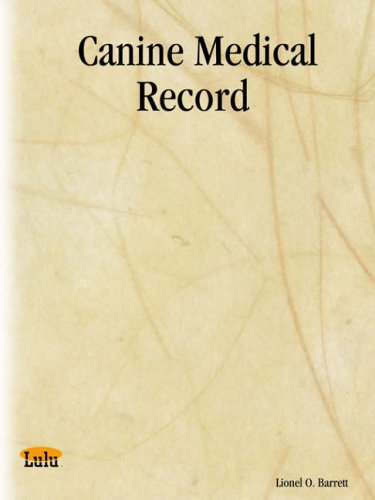 Canine Medical Record