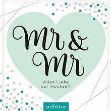 Mr & Mr - Geschenkidee für gleichgeschlechtliche Paare / zur Ehe für alle: Alles Liebe zur Hochzeit