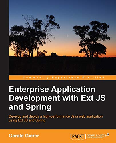 Enterprise Application Development with Ext JS and Spring (English Edition)