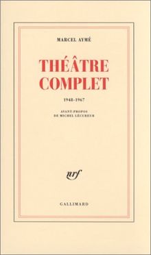 Théâtre complet : 1948-1967