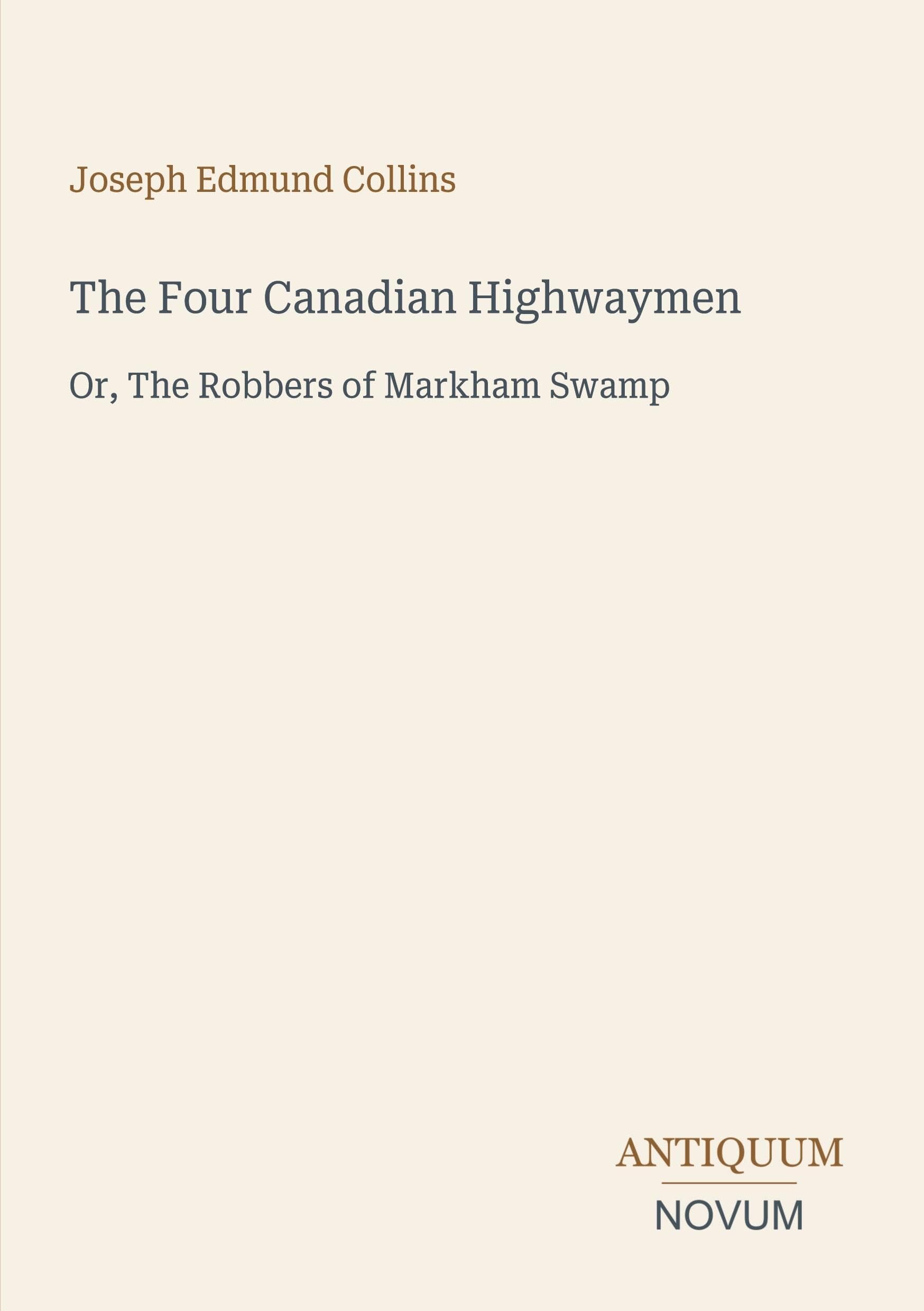 The Four Canadian Highwaymen