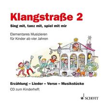 Klangstraße 2 - CD: CD zu Klangstraße 2, Kinderheft