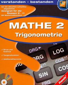 Mathe 2 - Trigonometrie (Kl. 8-10) de Franzis Verlag GmbH | Logiciel | état très bon