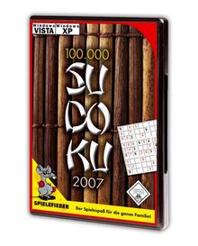 100.000 Sudoku 2007, CD-ROM Für Windows XP, Vista