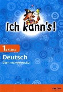 Übungsbuch Deutsch - mit Hexe Huckla, 1. Klasse