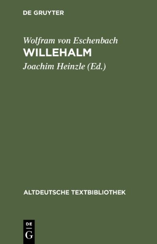 Willehalm: Nach der Handschrift 857 der Stiftsbibliothek St. Gallen: v. 108