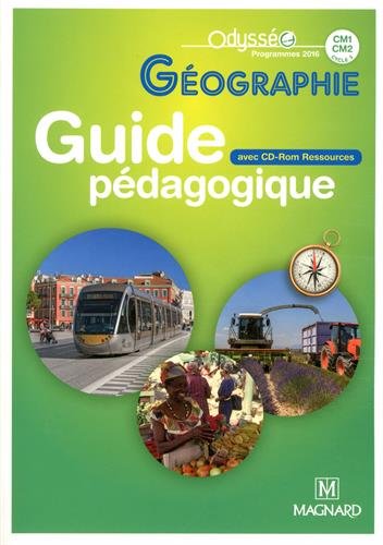 Unbekannt Géographie Cm1-Cm2, Cycle 3 : Guide Pédagogique, Avec Cd-Rom Ressources : Programmes 2016