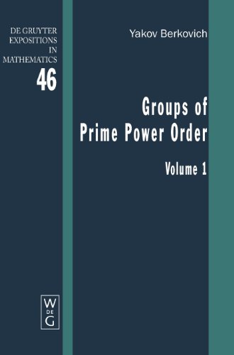 Yakov Berkovich; Zvonimir Janko: Groups of Prime Power Order. Volume 1 (de Gruyter Expositions in Mathematics)