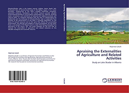 Apraising the Externalities of Agriculture and Related Activities: Study on Lake Skadar in Albania