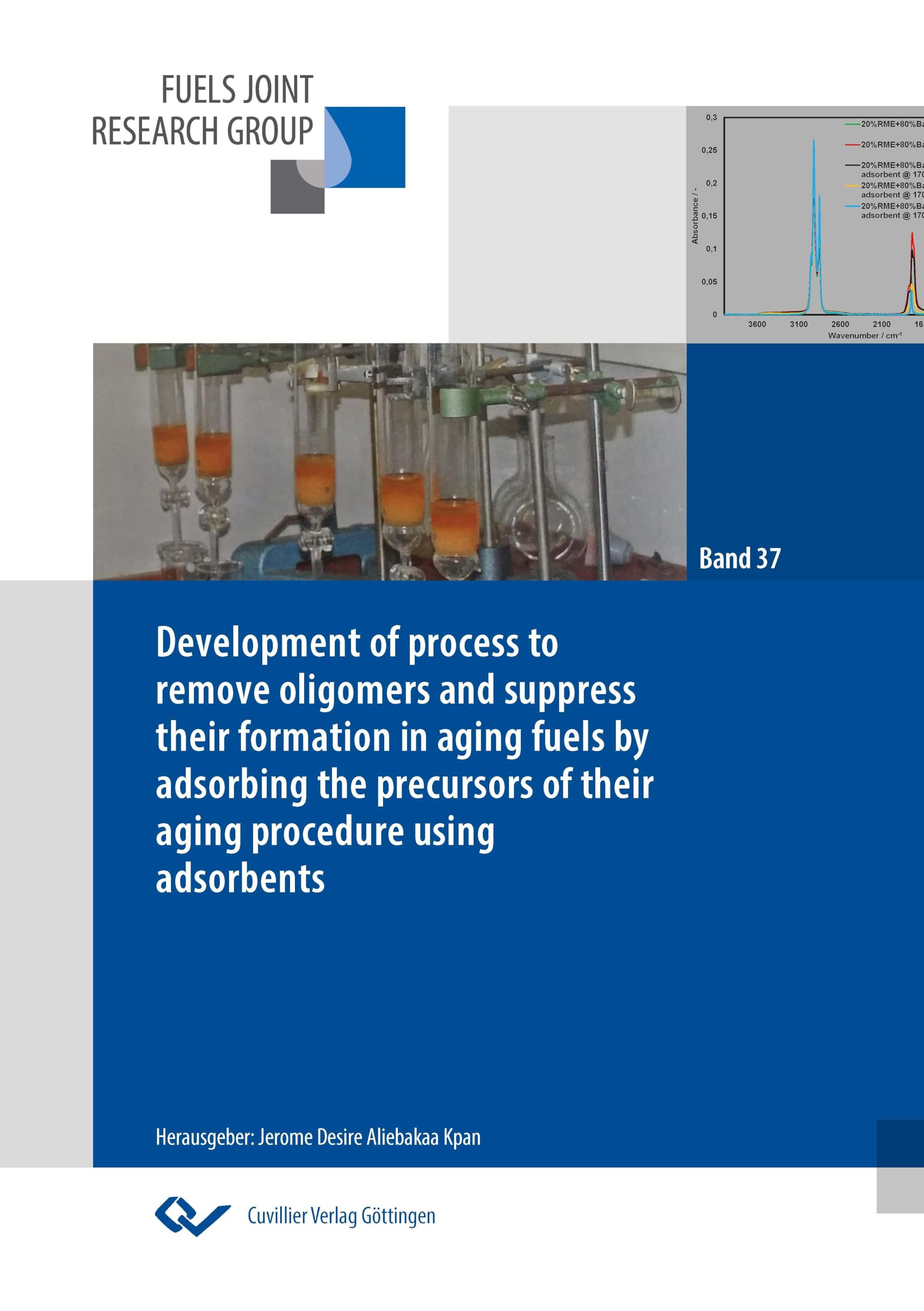 Development of process to remove oligomers and suppress their formation in aging fuels by adsorbing the precursors of their aging procedure using ... für die Mobilität der Zukunft)