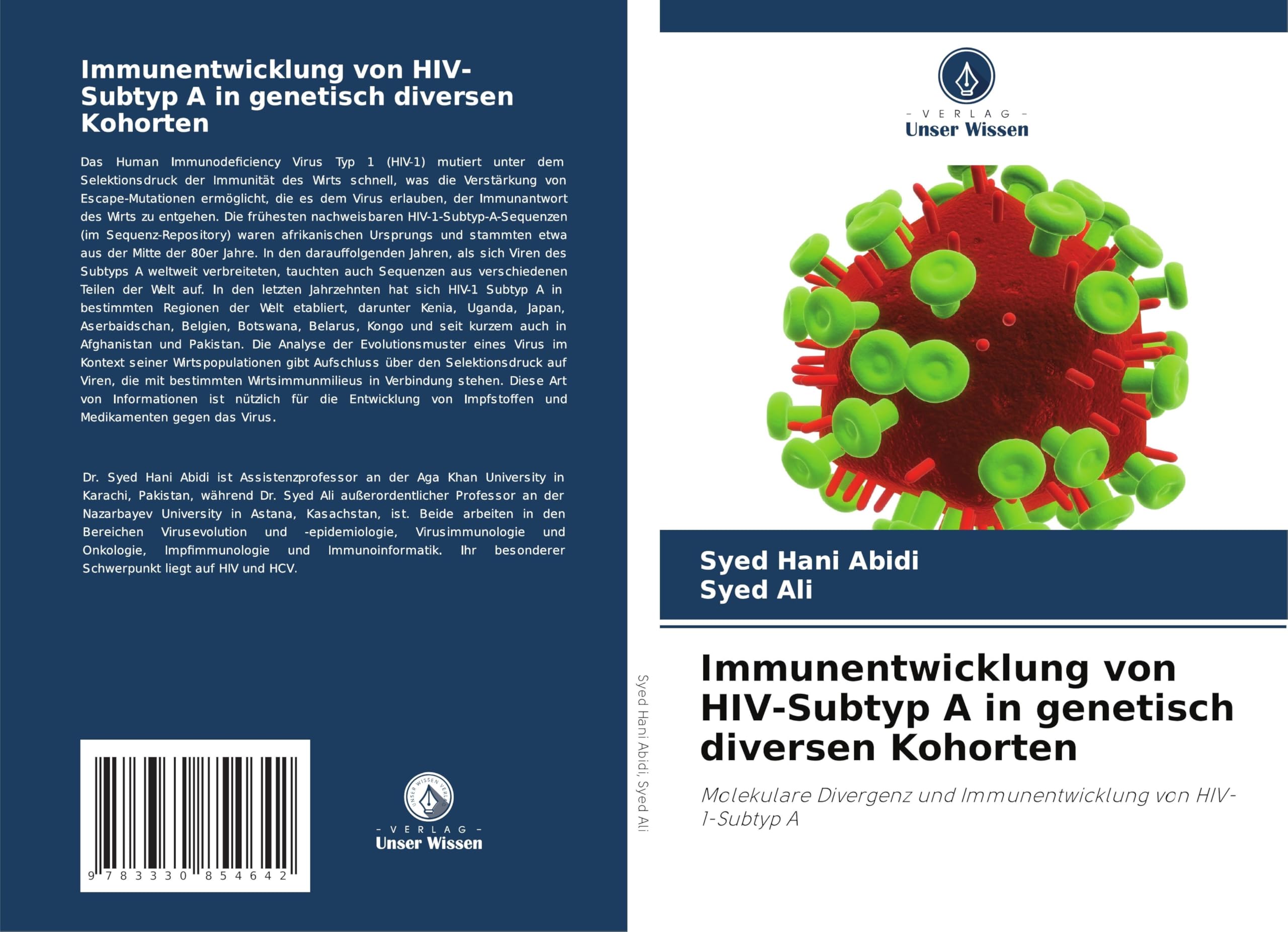 Immunentwicklung von HIV-Subtyp A in genetisch diversen Kohorten: Molekulare Divergenz und Immunentwicklung von HIV-1-Subtyp A