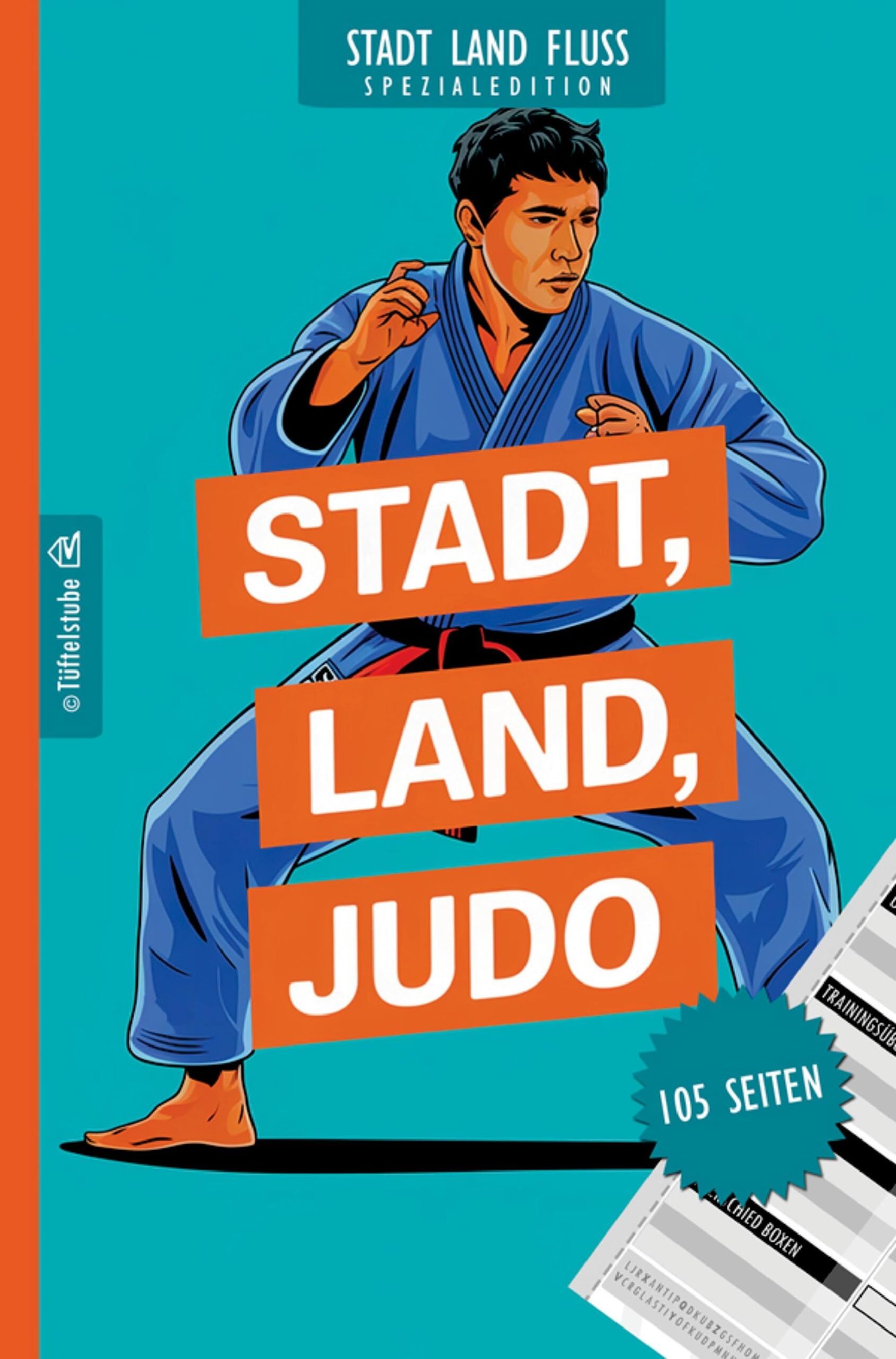 Stadt, Land, Judo - 105 Seiten - Stadt-Land-Fluss-Spezialedition für Judoka