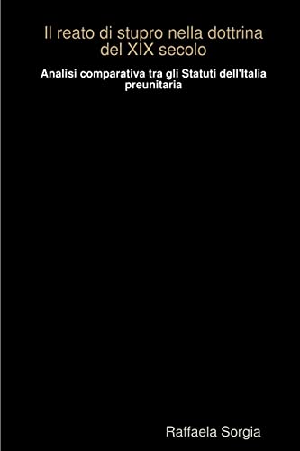 Il reato di stupro nella dottrina del XIX secolo