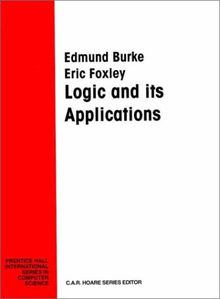 Logic and Its Applications (Prentice-Hall International Series in Computer Science)