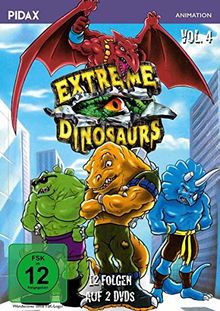 Extreme Dinosaurs, Vol. 4  / Weitere 12 Folgen der Kultserie (Pidax Animation) [2 DVDs]