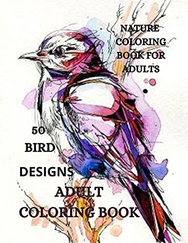 Joana Kirk Howell Bird Coloring Book, Cute Bird Designs For Relaxation And Stress Relief