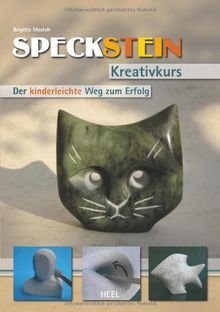 Speckstein-Set: Speckstein Kreativkurs. 4-teiliges Set mit Buch, Speckstein, Raspel und Polierwachs (Buch plus) von Masloh, Brigitte  | Buch | Zustand sehr gut