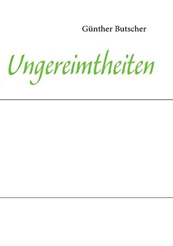 Ungereimtheiten