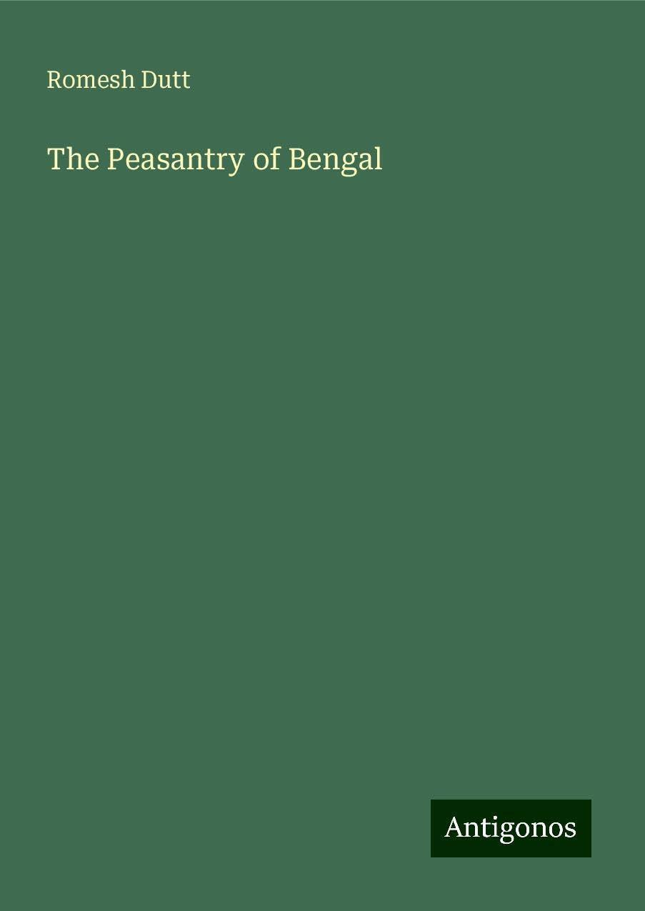 The Peasantry of Bengal