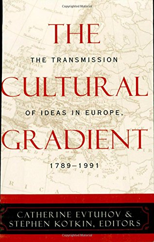 The Cultural Gradient: The Transmission of Ideas in Europe, 1789-1991