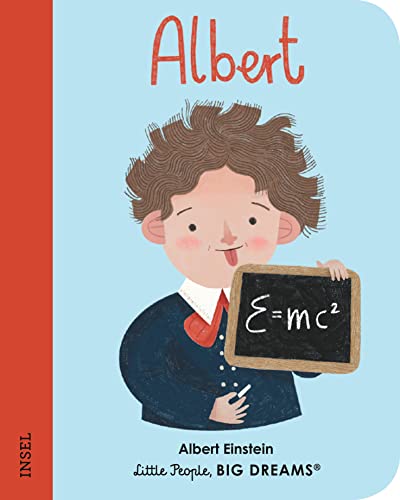 Albert Einstein: Little People, Big Dreams. Mini | Pappbilderbuch mit abgerundeten Ecken für Kinder von 1 bis 3 Jahren