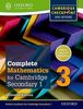 Complete Mathematics for Cambridge Lower Secondary 3 (Complete Mathematics for Cambridge Secondary 1, Band 3)