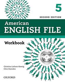 American English File 2nd Edition 5. Workbook without Answer Key Pack (American English File Second Edition)