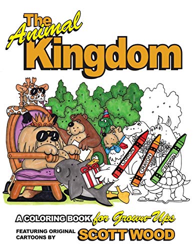The Animal Kingdom: A Coloring Book for Grown-Ups (The Animal Kingdom Coloring Books for Grown-Ups, Band 1)