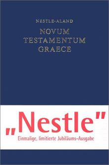 Bibelausgaben, Novum Testamentum Graece, Jubiläumsausgabe (Nr.5108)