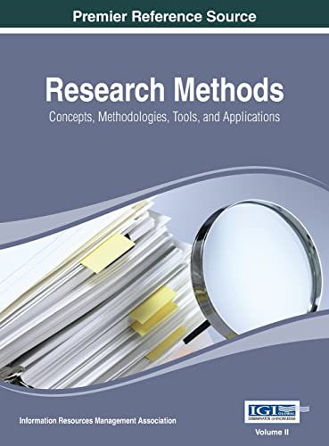 Research Methods: Concepts, Methodologies, Tools, and Applications, Volume 2